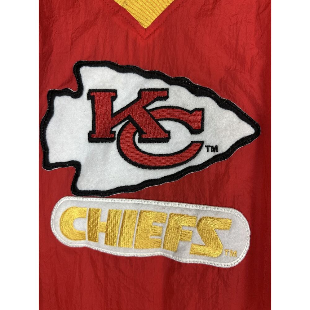 Vintage Team NFL Unique Sports Generation Kansas City Chiefs Pullover Jacket 2XL - Picture 8 of 16
